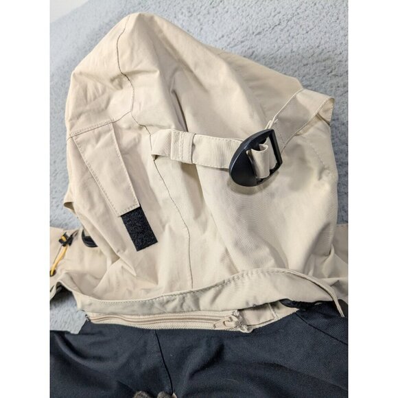 Columbia Ballistic Ridge Long Jacket Womens Medium Coat 3 in 1 Beige Hooded - Picture 15 of 16